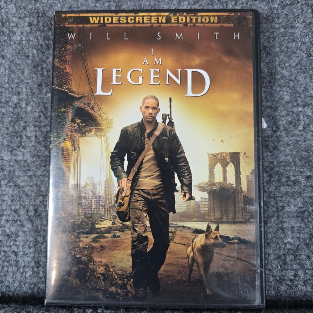 I‎ Am Legend Widescreen Edition DVD Will Smith Action Sci Fi Movie